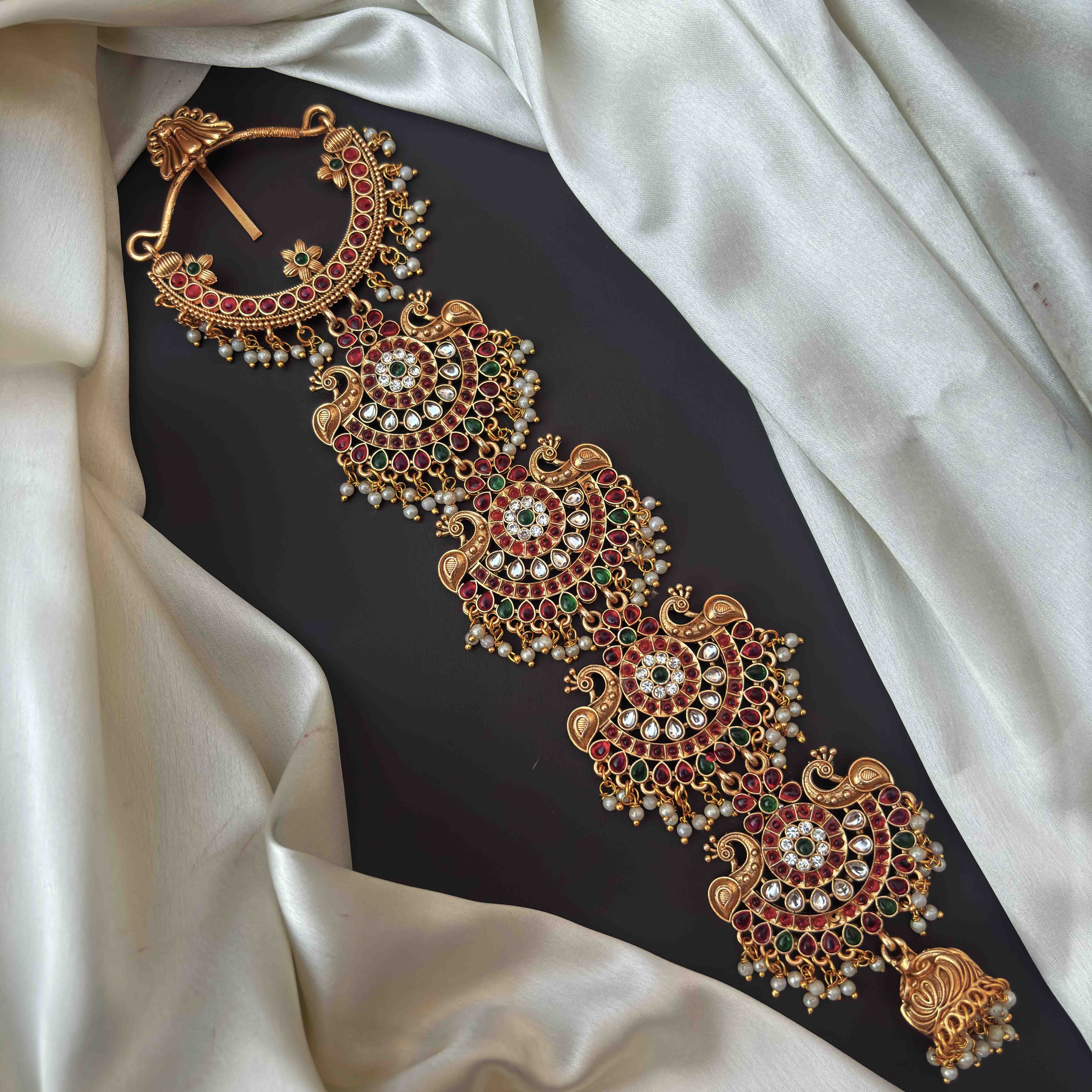 P U S H T I - TRADITIONAL PREMIUM BRIDE/BRIDESMAID JADAISET 