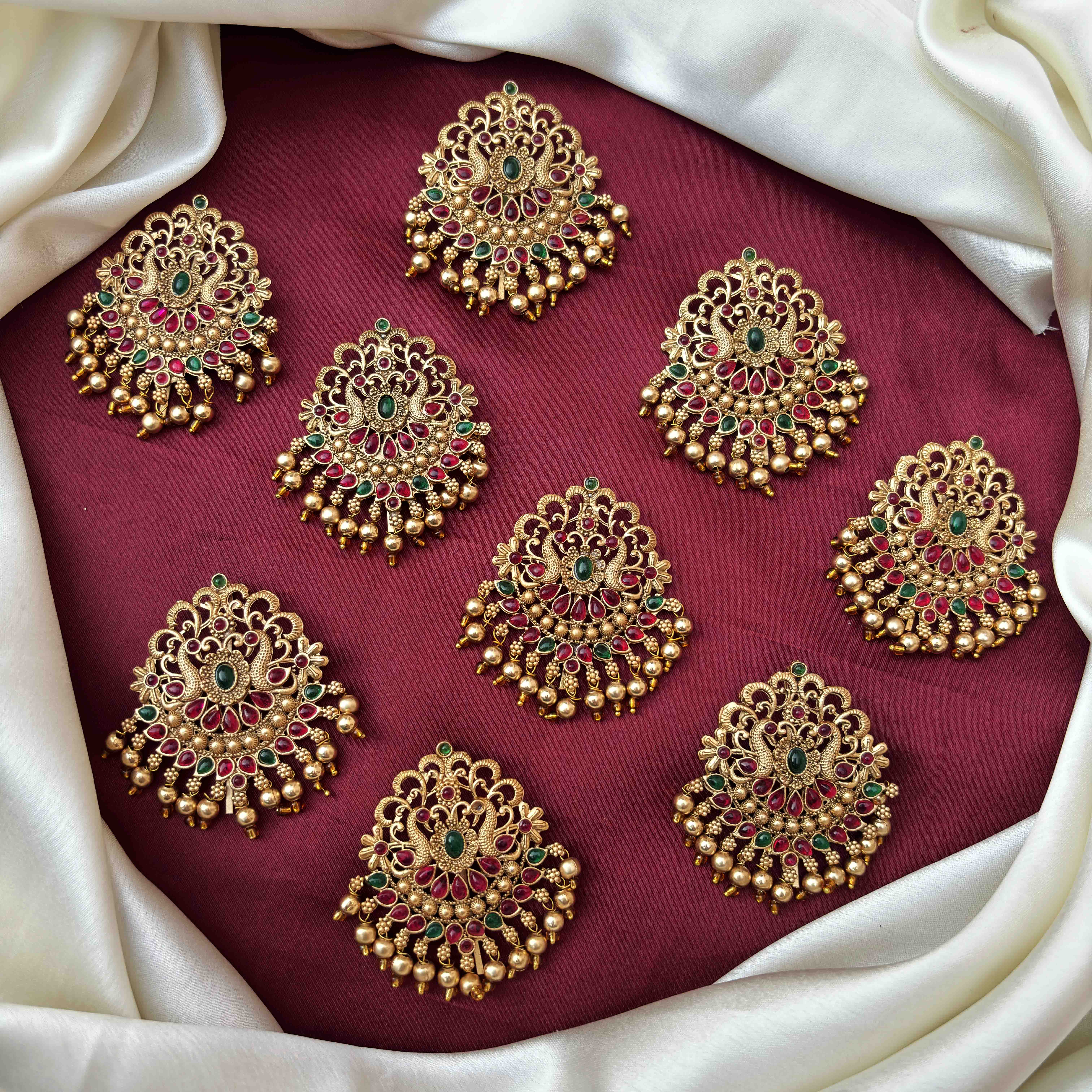  K A T R I N A - 9 PEICES JADAI BILLAI SET